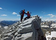 PIZZO ARERA (2512 m), primaverile con neve, il 15 maggio 2014 - FOTOGALLERY